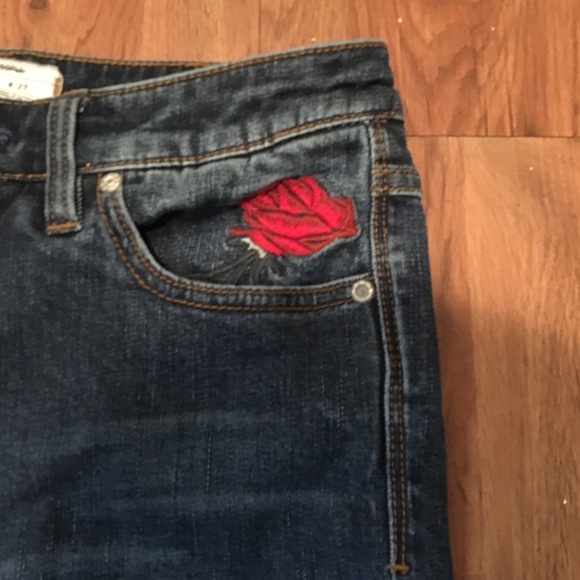 Free People Embroidered Jeans - Picture 4 of 8